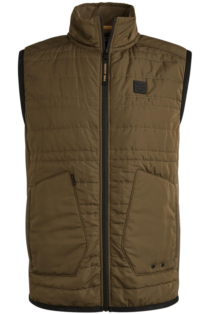 BODYWARMER VAN MATERIAALMIX PBW2411486 8035